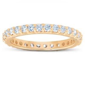 1 Ct Diamond Lab Grown Eternity Ring
